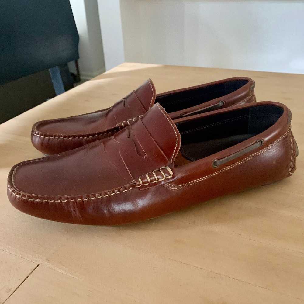 Johnston & Murphy Gibson Penny Driving Moc m-9.5